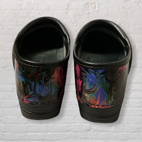 Dansko Multicolor Patterned Clogs - Picture 4 of 9